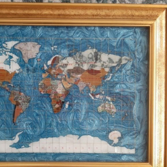 Gemstone World Map - Picture 3 of 7